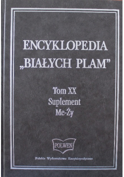 Encyklopedia Białych Plam Tom XX Suplement