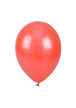 Balony metalizowane czerwone 25cm 100szt