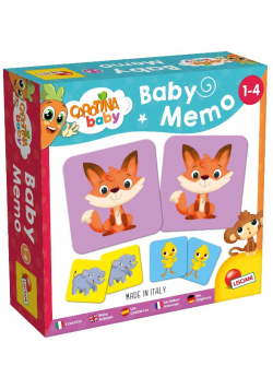 Carotina Baby Memo Zwierzęta Nowe