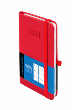 Kal 2024 Memo B6 TDW czerwony