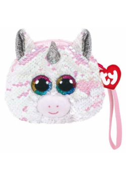 Ty Fashion-cekinowa torba na nadgarstek-Jednorożec
