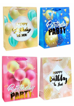 Torebka upominkowa 3D brokat JYWK071 S
