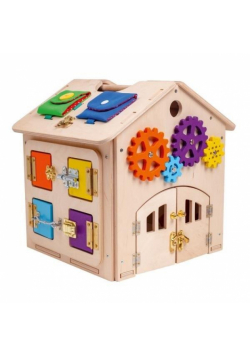 Domek drewniany dla lalki