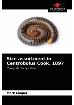 Size assortment in Centrobolus Cook, 1897