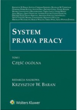 System prawa pracy Tom 1