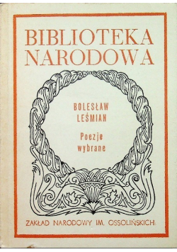 Leśmian Poezje wybrane