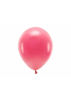 Balony Eco jasno czerwone 30cm 10szt