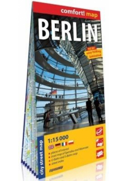 Comfort! map Berlin 1:15 000 city street map