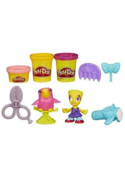 Play Doh Town Fryzjer i Szalona Papuga