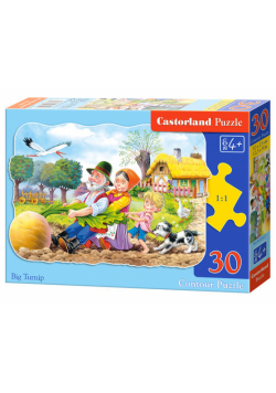 Puzzle konturowe Big Turnip 30