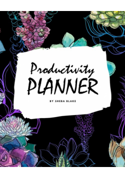Daily Productivity Planner (8x10 Softcover Log Book / Planner / Journal)