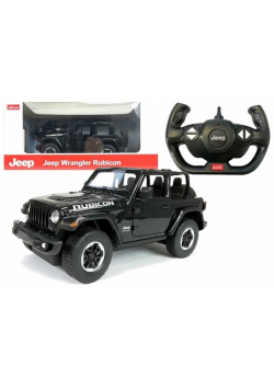 Auto R/C Jeep Wrangler Rubicon 1:14 Rastar czarny