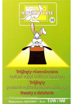 Miniatury matematyczne 38 Trójkąty równoboczne