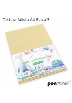 Tektura falista A4 eko 5szt
