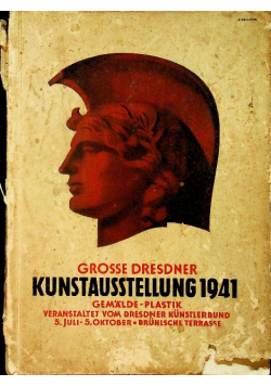 Grosse Dresdner Kunstausstellung 1941 r.
