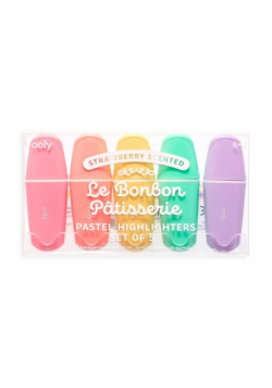 Flamastry pachnące pastelowe Le BonBon Patis. 5kol
