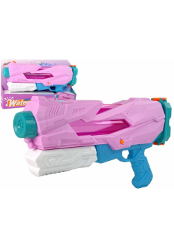 Pistolet na wodę 800ml różowy zasięg 8m