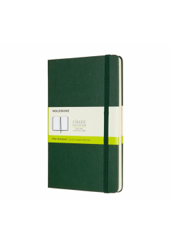Notes Classic L 13x21 tw. gładki mirtowa zieleń