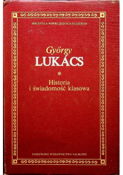 Lukacs Historia i świadomość klasowa