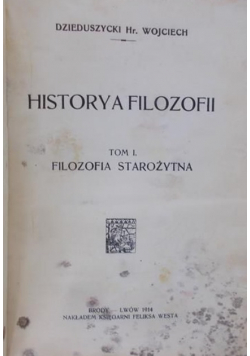 Historya filozofii 1914 r .