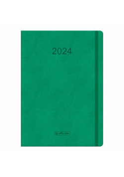 Kalendarz 2024 A5 Flex j. zielony HERLITZ
