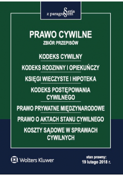 Prawo cywilne Zbiór przepisów