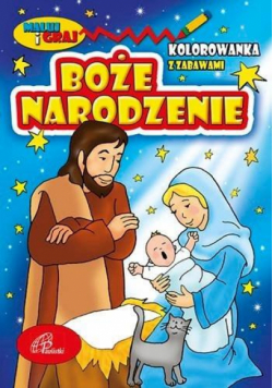Boże Narodzenie. Kolorowanka dla dzieci