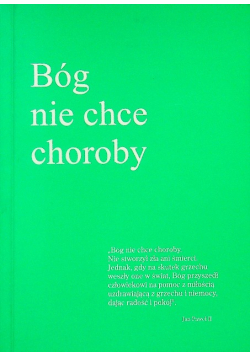 Bóg nie chce choroby