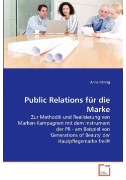 Public Relations für die Marke