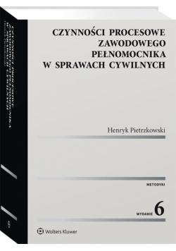Czynności procesowe zawodowego pełnomocnika... w.6
