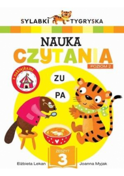 Sylabki Tygryska. Nauka czytania z.3, poziom 2