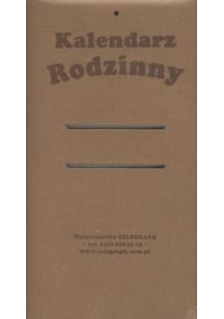 Ścianka do kalendarza RODZINNEGO TELEGRAPH