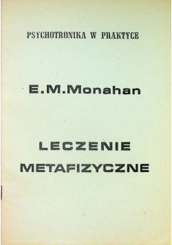 Leczenie metafizyczne