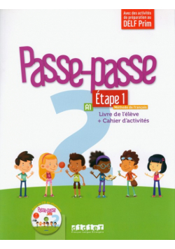 Passe-Passe 2 etape 1 Podręcznik + ćwiczenia + CD