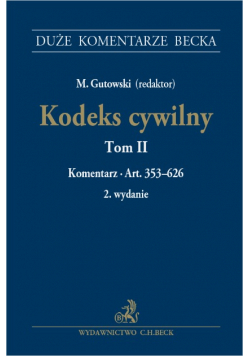 Kodeks cywilny Tom II