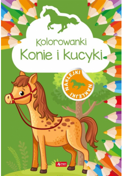 Kolorowanki. Konie i kucyki