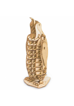 Puzzle Drewniane 3D Pingwin