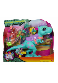 Cave Club lalka Rockelle + Tyrasaurus