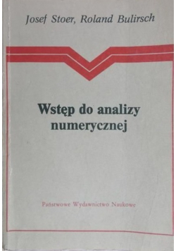 Wstęp do analizy numerycznej