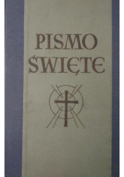 Pismo święte Stary Testament  1928 r