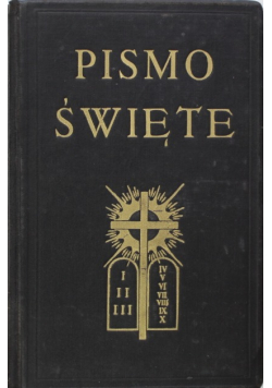 Pismo Święte tom I 1927 r.