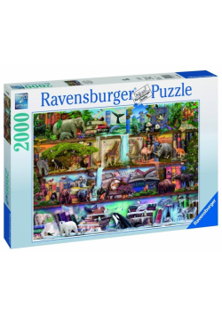 Puzzle 2000 Świat zwierząt