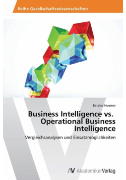 Business Intelligence vs. Operational Business Intelligence