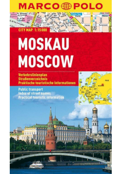 Plan Miasta Marco Polo. Moskwa