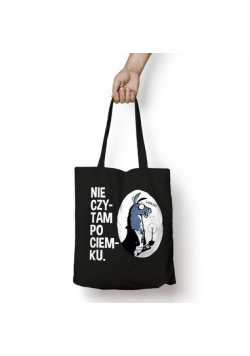 Torba bawełniana Nie czytam po ciemku