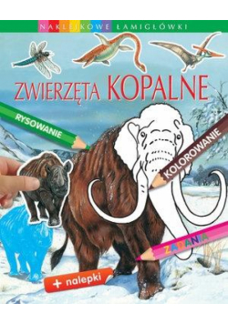 Naklejkowe łamigłówki. Zwierzęta kopalne