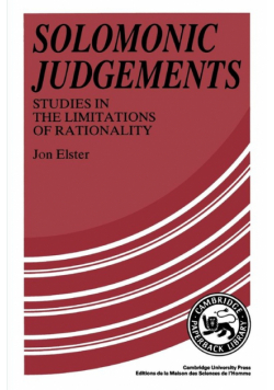 Solomonic Judgements