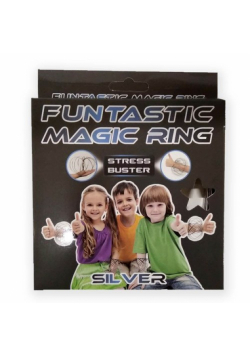 Magic ring Wirujące pierścienie srebrny