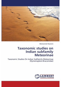 Taxonomic Studies on Indian Subfamily Meteorinae