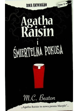 Seria kryminałów Tom 13 Agatha Raisin i śmiertelna pokusa Wydanie kieszonkowe